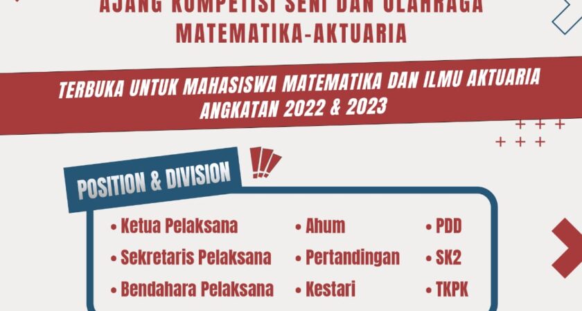 Open Recruitment AKSIOMA 2024